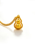 Fu-character Rotating Gourd Necklace - Image 3