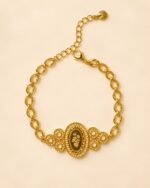 Zaman Oval Medallion Bracelet