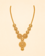 Shams Sunburst Necklace golden jewelry product view
