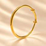 Polished Plain Sliding Bangle