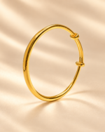 Polished Plain Sliding Bangle