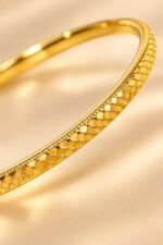 Fortune Crushed-Ice Dragon-Scale Bangle - Image 3