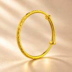 Round-Bar Mantianxing Sliding Bangle