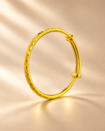 Round-Bar Mantianxing Sliding Bangle