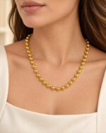 Smooth Bead Necklace - Image 2